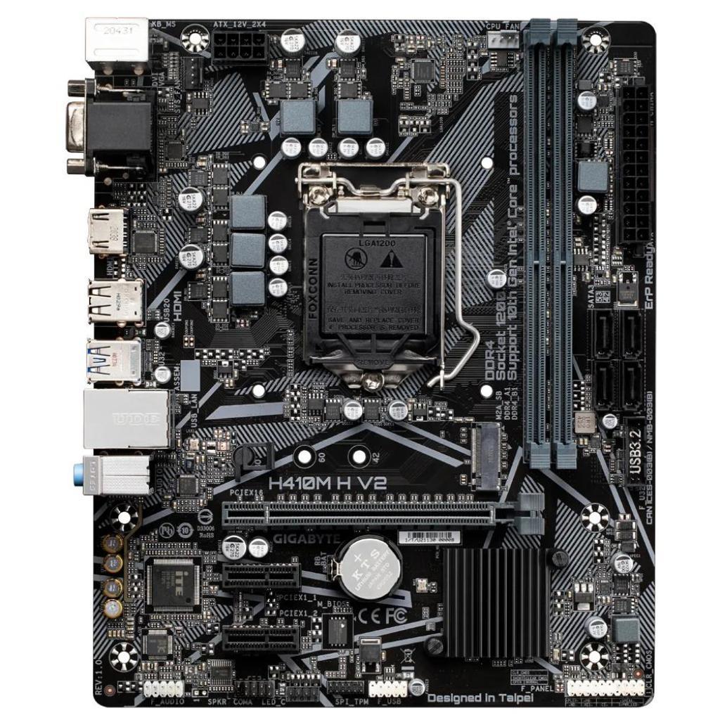 Gigabyte Материнська плата H410M H V2 s1200 H470 2xDDR4 M.2 HDMI mATX
