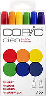 Спиртові маркери Copic Ciao Set Primary 6 кольорів