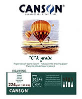 Альбом для ескізів на спіралі Canson C à grain, А4, 30 аркушів, 224 г/м2