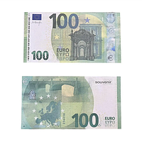 Сувенірні гроші 100 євро, 80 шт/уп