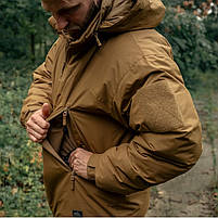 Куртка Helikon-Tex LEVEL 7 Climashield APEX 100G Coyote, фото 8