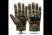 Тактические перчатки размер XL Олива