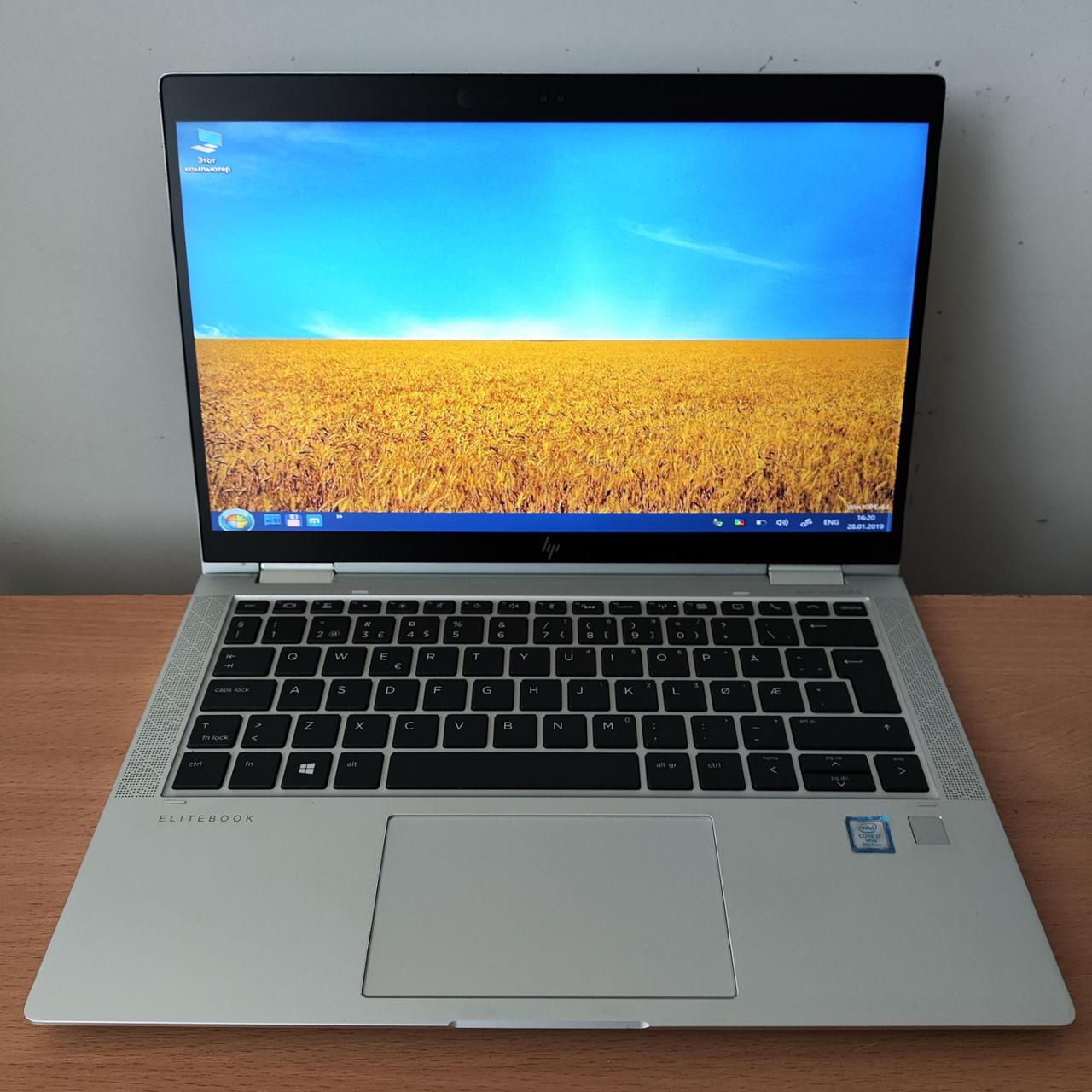 Ультрабук б.в HP EliteBook x360 1030 G3 i7-8650U/16Gb DDR4/256ssd/UHD 620/W13.3" FHD/IPS