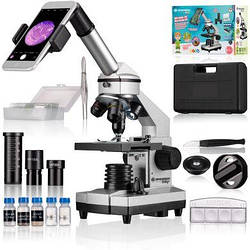 Мікроскоп Bresser Junior Biolux CA 40x -1024x з адаптером для смартфона + кейс