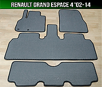 ЕВА коврики Renault Grand Espace 4 '02-14. EVA ковры Рено Гранд Эспейс 4