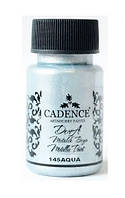 Акрилова фарба Cadence Dora Metallic Paint, 50 мл, Аква