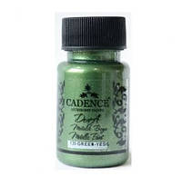 Акрилова фарба Cadence Dora Metallic Paint, 50 мл, Зелена