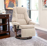 Кресло для отдыха Avko Style ARMH 001 Beige с массажем подогревом и встроенной подставкой для ног качественное