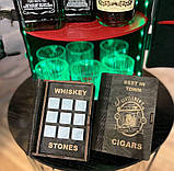 Бар у вигляді бочки підсвічуванням, наливатором, незвичайний подарунок на день народження, фото 4