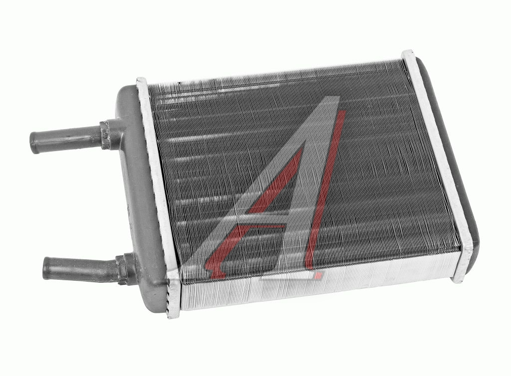 Радіатор отопітеля Волга 2410 d=16 (алюм.) зі спіраллю (турбулизатор) (ви-во Авто Престиж)