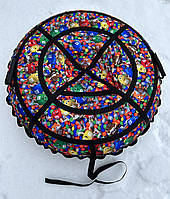 Тюбінг, зимова ватрушка, надувні санки "Оксфорд" діаметр 100 см.