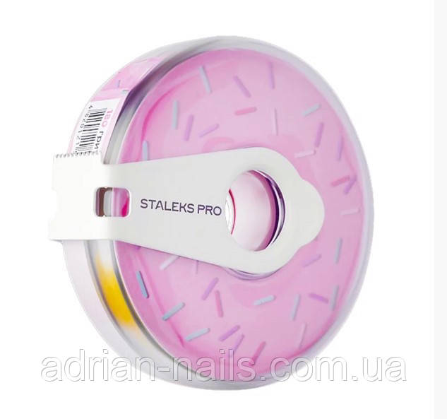 СМЕННЫЙ ФАЙЛ-ЛЕНТА С КЛИПСОЙ ДЛЯ ПИЛОК STALEKS PRO BOBBI NAIL ПОНЧИК 180 ГРИТ