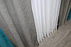 Комбіновані (2шт. 1х2,9м.) штори з мікровелюра. Колір бірюзовий з сірим. Код 014дк (835-966ш) 11-0115, фото 7
