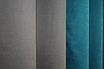 Комбіновані (2шт. 1х2,9м.) штори з мікровелюра. Колір бірюзовий з сірим. Код 014дк (835-966ш) 11-0115, фото 9