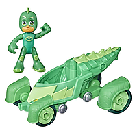 Эконом-упаковка! PJ Masks Gekko-Mobile Preschool Toy, Gekko Car with Gekko Action Figure