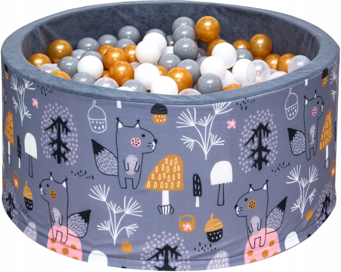 Сухий басейн із кульками 200шт Welox сірий (Польща), фото 1