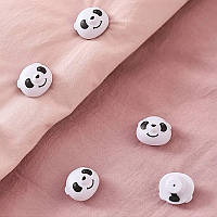 Пластиковые клипсы для одеял с кнопкой «Панда», 8 шт/уп Кладовка