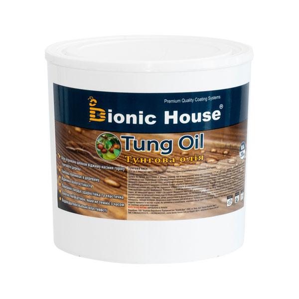 Tung oil (тунгове масло) Bionic house