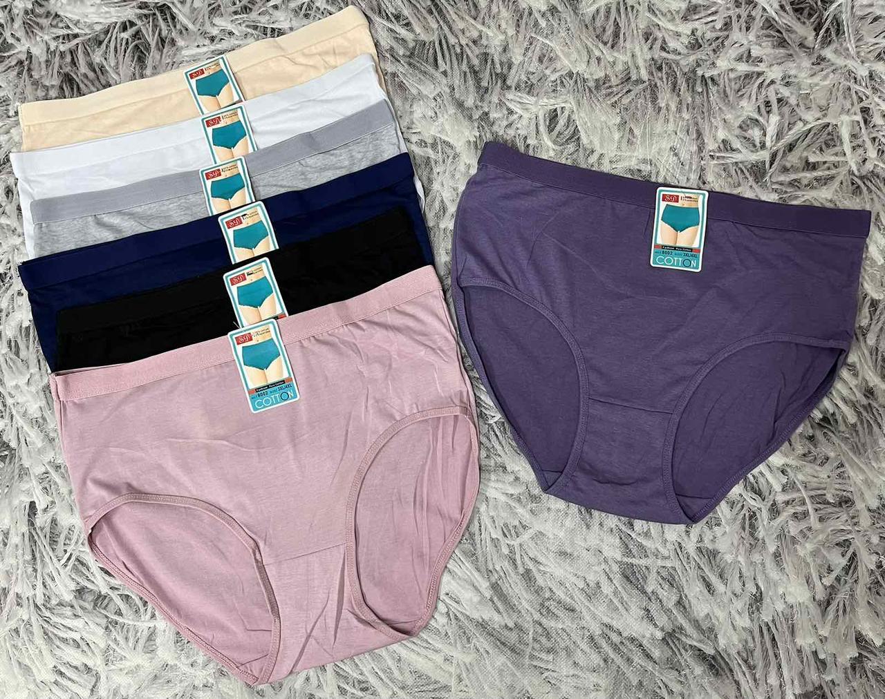 Трусики жіночі  4хл /5 хл 56-58 Cotton Склад тканини 95% котон , 5 % еластан