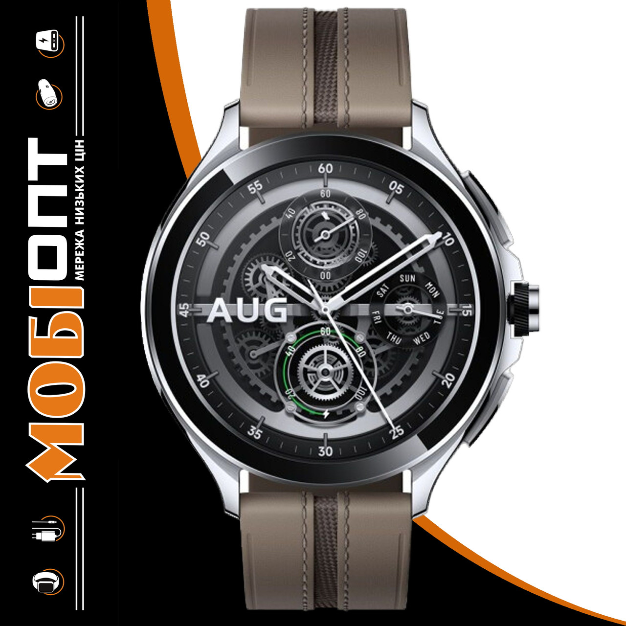 Smart watch Xiaomi Watch 2 Pro BT Silver (BHR7216GL) UA UCRF