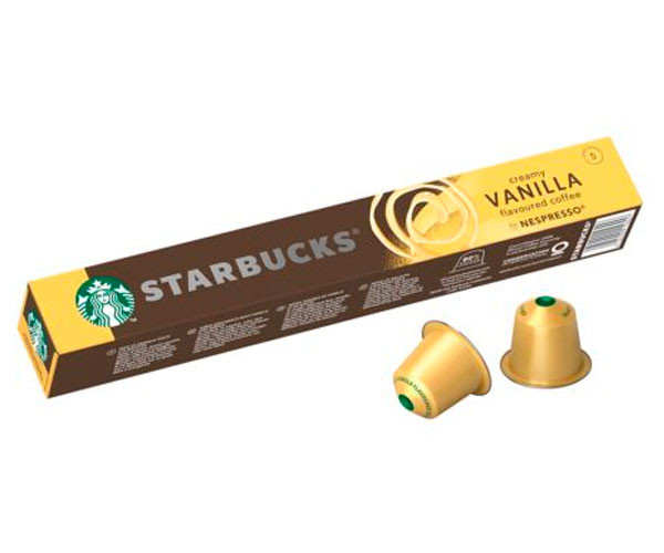 Nespresso капсулы Starbucks Smooth Vanilla 5 США Неспрессо Старбакс ваниль
