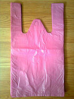 Поліетиленові пакети пакувальні-майка 25*45 см міцний поліетиленовий пакет майка