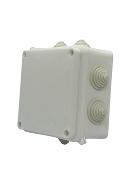 Коробка розподільча з кришкою Р9, (без клемника, 100х100х70мм) Кова-електро