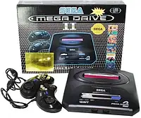 Ігрова приставка SEGA MEGA DRIVE 2 (236 вбудованих ігор + підтримка катриждів) на 2 джойстики ШК