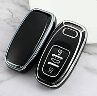 Силіконовий чехол на ключи для Audi A1, А3, А4, А5, А6, B9, A5,A6,A8,Q5,S4,S5,S7,TT проризинений