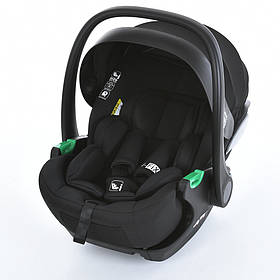 Дитяче автокрісло автолюлька El Camino i-FIX ME 1110 Jet Black Чорний