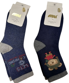 Дитячі махрові шкарпетки 7-8 років для хлопчика