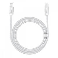 Кабель Baseus Dynamic Series Fast Charging Data Cable Type-C to Type-C 100W 2m White