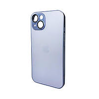 Чохол для смартфона AG Glass Matt Frame Color Apple iPhone 14 Sierra Blue