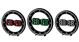 Дзеркальний Led-годинник