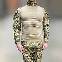 Военная форма Combat (убакс + брюки), коттон (хлопок), Мультикам, размер XXL, форма ЗСУ, тактическая одежда ll