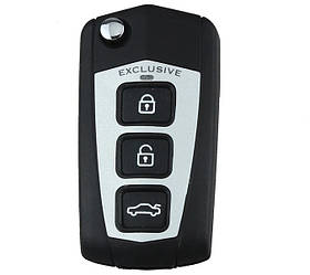 Заготівка викидного ключа KIA CERATO 3 кнопки, 140#