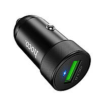 Автомобильное зарядное устройство HOCO Z32 Speed Up single port QC3.0 car charger 18W Black