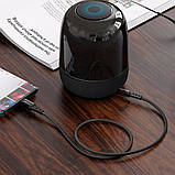 Кабель-перехiдник ACEFAST C1-08 USB-C to 3.5mm aluminum alloy audio cable Black, фото 4