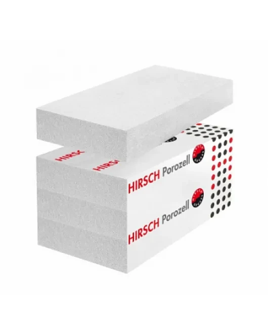 Плити полістирольні EPS 50 HIRSCH 100х500х1000 (12-12,5 кг/м3)