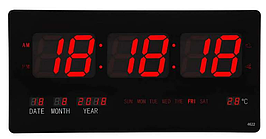 Електронний світлодіодний настільний годинник