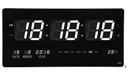 Електронний світлодіодний настільний годинник