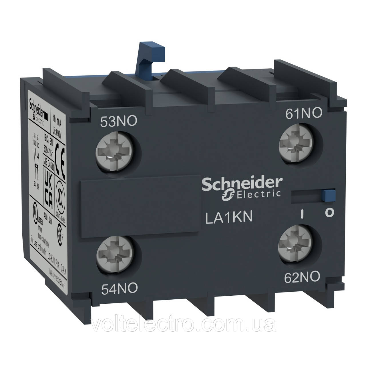 Додаткові контакти Schneider Electric TeSys К 2NO, фронтальні (LA1KN20)