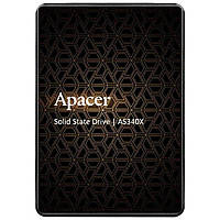 Накопичувач SSD Apacer AS340X 120GB 2.5" 7mm SATAIII 3D NAND Read/Write: 550/520 MB/sec