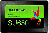 Твердотельный накопитель ADATA Ultimate SU650 480 ГБ 2,5 дюйма SATA III 3D NAND TLC