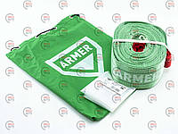 Трос буксировочная лента 20 т х 6,0м х 90мм петля/зеленый/сумка Armer