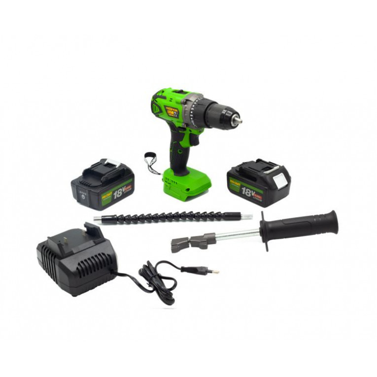 Шурупокрут акумуляторний Procraft PA-18BL Extra, фото 1