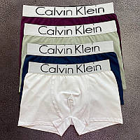 Труси чоловічі боксери Calvin Klein 4 шт у фірмовій упаковці / чоловічі труси боксери транки