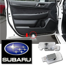 Проєктор підсвітка логотипу для дверей SUBARU (Субару) Forester, Outback, Legacy, Impreza