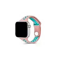 Ремешок для часов Apple Watch Small Waist two colors 42/44/45/49mm Pink-Green