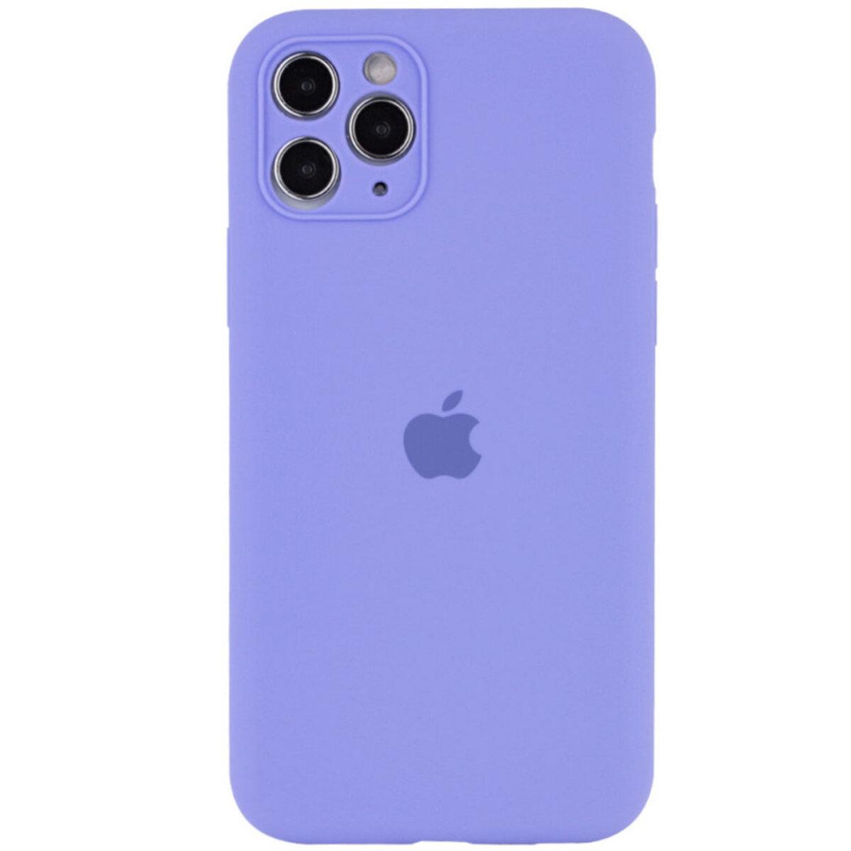 Чохол для смартфона Silicone Full Case AA Camera Protect for Apple iPhone 11 Pro кругл 26,Elegant Purple